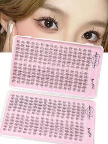 3-Piece Set Sunflower Thick Natural Wheat Ear False Eyelashes - View 2