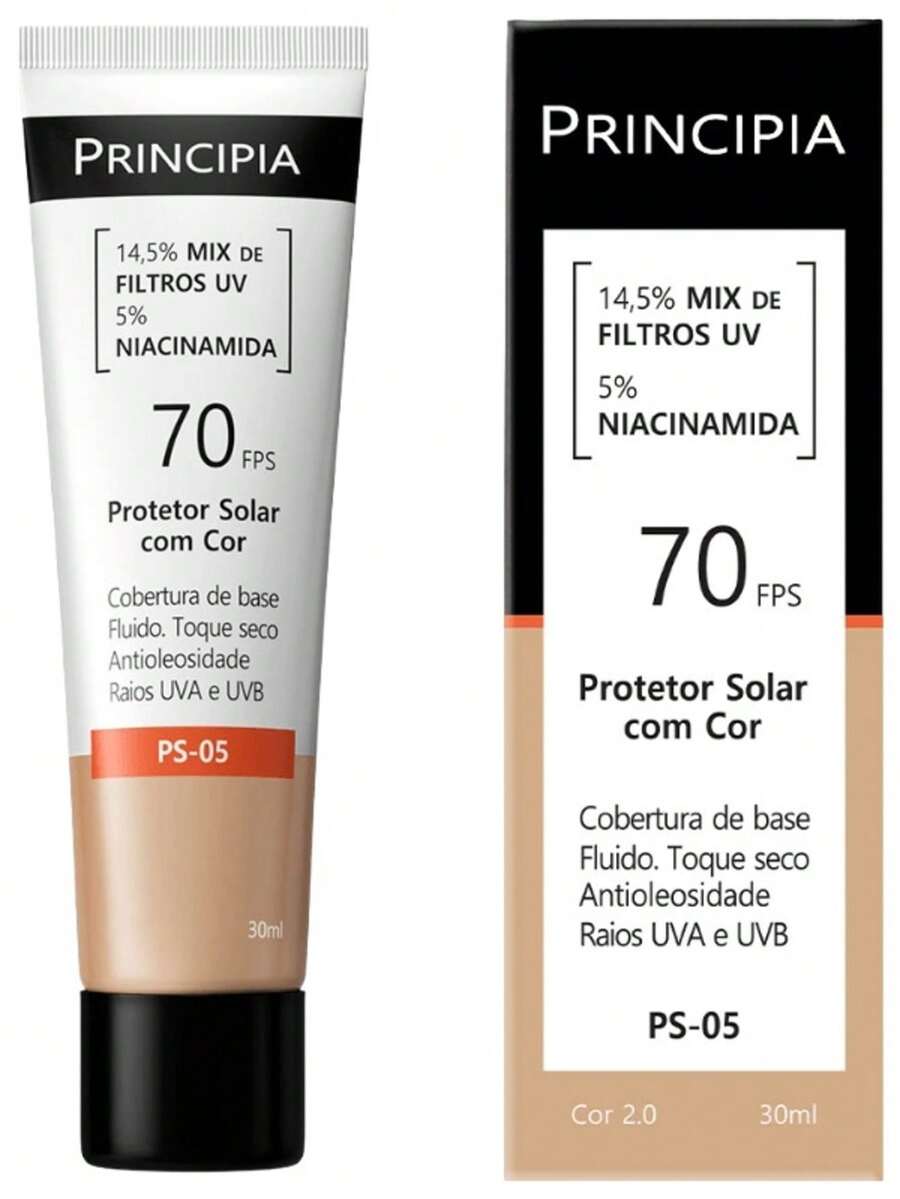 Principia Facial Sunscreen With Color SPF70 PS-05 30ml - Color 2.0 - View 1