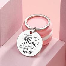 New Mom Birthday Gifts From Son Daughter First Time Best Pregnant Mom Ever Gift Idea Boy Girl Mom Era Keychain - Multicolor - View 12