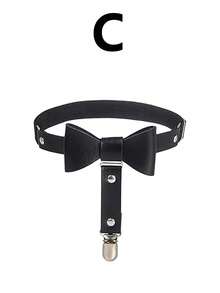 1/3Pcs Adjustable Star-Shaped Leg Garter With Anti-Slip Clips, Elastic Gothic Thigh Ring Garter For Women And Girls - Black - View 10