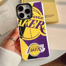 Funda para teléfono con el logotipo de los Lakers, compatible con Samsung, Apple, VIVO, OPPO, , Transsion, ,  y Honor. Fabricada en TPU, ofrece protección a prueba de golpes y caídas. Un regalo ideal para familiares y amigos. - CEBADA - Ver 6