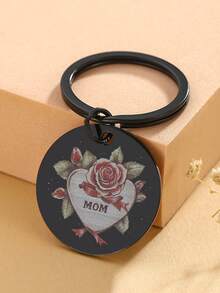 New Mom Birthday Gifts From Son Daughter First Time Best Pregnant Mom Ever Gift Idea Boy Girl Mom Era Keychain - Multicolor - View 7
