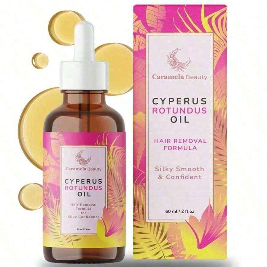 C2ZU Caramela Beauty Cyperus Rotundus Oil For Natural Permanent Hair Reduction - 1 - Xem 1