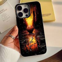 Funda para teléfono con diseño de baloncesto y atardecer, compatible con Samsung, Apple, VIVO, OPPO, , Transsion, ,  y Honor. Fabricada en TPU, ofrece protección a prueba de golpes y caídas. Un regalo ideal para familiares y amigos. - CEBADA - Ver 6