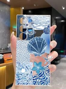 1 chiếc ốp lưng điện thoại mềm hình rùa biển xanh, vỏ sò, san hô, tương thích với iPhone 17/17 Air/17 Pro/17 Pro Max, Honor, Galaxy A04e/12/A13/A14/A34/A50/A52/A53/A54/S21/S22/S23/S24/S25/S25Ultra, 6A/7A/8A, 12T/13T, phiên bản quốc tế, không phải phiên bản nội địa. - Trong sáng - Xem 5