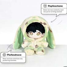 20厘米棉质娃娃服装，星歌系列，完美贴合20厘米棉质娃娃，提升娃娃的时尚感，是送给朋友、生日或节日的最佳礼物 - 彩色 - 查看 3