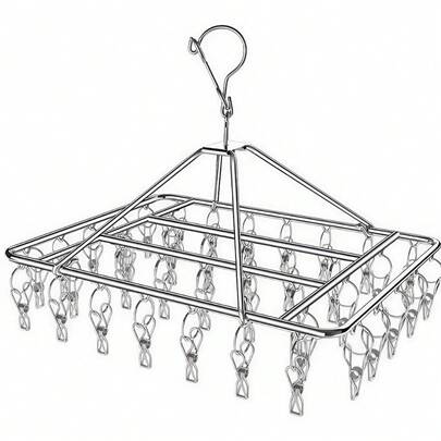 Varal 40 Prendedores Para Roupa Intima Para Calcinha Meia Cueca Reforçado inox 20/40 Prendedores