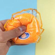 新款逼真水果挤压玩具，缝制橙子挤压减压玩具，挤压玩具减压小工具 - 彩色 - 查看 6