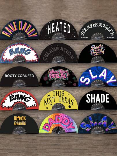 Solid Color Bamboo Hand Fan, Suitable As Gift For Friends, Girlfriends, And Family