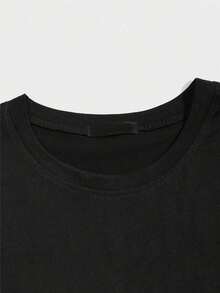 Street Style Drip T-Shirt With Japanese Car And Kanji Design, Unisex, Men's And Women's, 100% Cotton, Top Premium Streetwear, New Release, Immediate Shipping, Various Colors!! - 黑色 - 查看 3