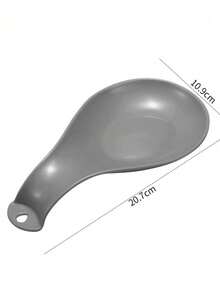 1pc PP Spoon Holder, Soup Spoon Rack, Spoon Mat, Shared Spoon Holder, Heat Insulation Pad, Kitchen Utensil - Multicolor - View 13