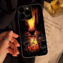 Funda para teléfono con diseño de baloncesto y atardecer, compatible con Samsung, Apple, VIVO, OPPO, , Transsion, ,  y Honor. Fabricada en TPU, ofrece protección a prueba de golpes y caídas. Un regalo ideal para familiares y amigos. - CEBADA - Ver 3