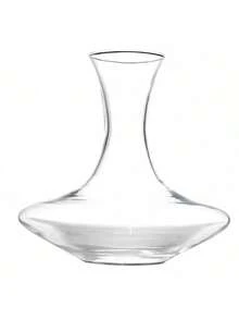 Decanter Vidro para Vinho Reto Transparente  900 ML - Multicolorido - Visão 7