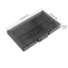 NETONBOX.COM Estuche Porta Cartuchos para Switch | Organizador Rígido para 24 Juegos, Cierre Fuerte, Compacto y Portátil para Viaje, Color Negro Ahumado - Ver 3