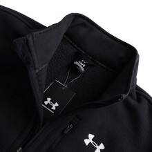 Under Armour APAC M BF Jkt Fleece Lined Stand Collar Sweatshirt 1389308-001, Men's Casual Sports Jacket - Black - View 3