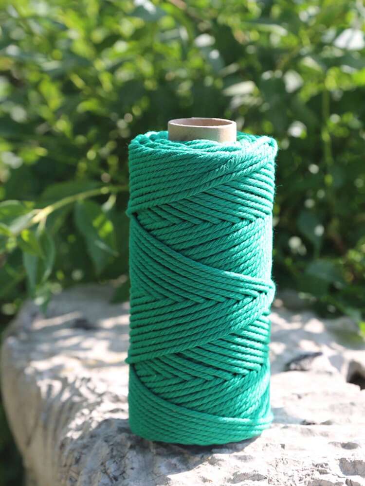 1卷180克钩编棉麻纱线，粗空心棉纱，适用于DIY帽子、包包、手工艺品 - 多款式 - 查看 17