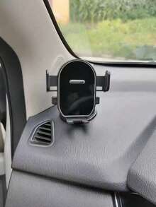360°旋转车载手机支架 - 带吸盘底座、自动锁定机制、防震、通用型车载导航支架 - 強力吸盤款 - 查看 6