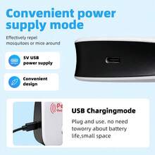 Ultrasonic Pest Repeller | Indoor Noiseless Mosquito, Insect And Rodent Repellent, Effective Against Various Pests - White - View 5