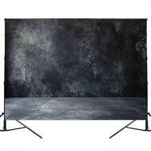 2D Flat Large Size Modern Abstract Black And Gray Photography Background Cloth Neutral Modern Background, Suitable Weddings, Birthdays, Photo Studios  Multifunctional Party Decoration, Durable Fabric Professional Photography, 2D Flat Design - Multicolor - View 6