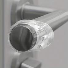 Transparent Door Handle Bumper Pads, Anti-Collision Ring Door Handle Protector, Wall Protector Sleeve - A - View 5