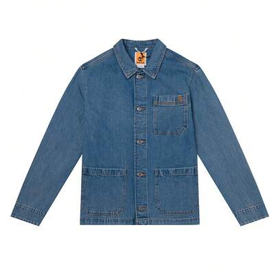 Timberland Men's Casual Comfortable Outdoor Sports Denim Jacket, A426FEJW