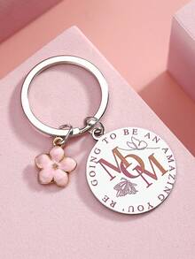 New Mom Birthday Gifts From Son Daughter First Time Best Pregnant Mom Ever Gift Idea Boy Girl Mom Era Keychain - Multicolor - View 13