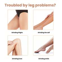 6pcs Extra Large Thigh/Ankle Anti-Chafing Friction Patches, Comfortable Non-Binding Flexible Waterproof Protective Tapes, Suitable For Fitness, Running, Sports, Summer Use To Protect Thighs, Legs, Knees, Ankles - View 2