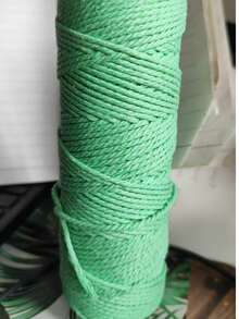 1卷180克钩编棉麻纱线，粗空心棉纱，适用于DIY帽子、包包、手工艺品 - 多款式 - 查看 19