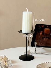 Ins Style 高级白色香薰蜡烛套装，竖条纹齿轮柱形香薰蜡烛，尖头长杆香薰蜡烛，玫瑰柱形蜡，大豆蜡制成，内含香薰蜡烛，可燃烧 48 小时，蜡烛中心，中东斋月装饰，开斋节礼物，送给她的礼物，冬季礼物，生日礼物，派对装饰蜡烛，氛围装饰蜡烛，家居装饰蜡烛。 - 垂直條紋齒輪蠟燭/長桿 - 查看 16