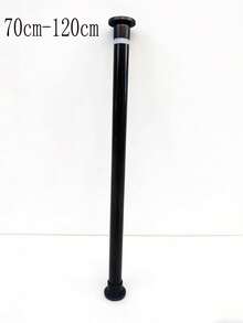 1pc Adjustable Stainless Steel Closet Rod, Extendable Bathroom Towel Bar, Clothing Rack, Curtain Rod, Wardrobe Hanging Rod, Extendable Shower Curtain Rod, Balcony Rod - No Drilling Required, Suitable For Curtains, Doors And Bedroom Items - Multicolor - View 14