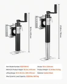 Cric per auto - Plattenbolzen Standardausführung 2000 lbs - Visualizzare 7