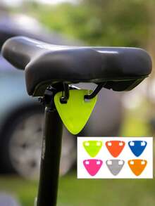 8/4/1件/套 自行车高可见度反光贴纸尾灯，自行车夜间骑行紧急安全警示灯，适用于山地/公路自行车 - 彩色 - 查看 1