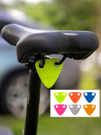8/4/1件/套 自行车高可见度反光贴纸尾灯，自行车夜间骑行紧急安全警示灯，适用于山地/公路自行车
