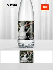 1/10/20/50件可客製化照片水瓶標籤 個性化慶祝標籤 自定義姓名標籤 DIY 帶狀貼紙 適用於婚禮、訂婚、生日、週年紀念、茶室、居家、花園派對，可客製化禮物送給他/她、男友、女友、伴郎、伴娘、情侶、朋友，完美適用於情人節、婚禮、訂婚派對 - 多色1 - 查看 15