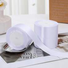 4cm/0.6cm Wide, 22m Long Satin Ribbon Bow Hair Accessories, Suitable For DIY Cake Baking, Handmade Rose Making, Birthday Party, Colorful Ribbons, Wedding Decoration, Gift Wrapping, Wedding Party, Spring/Summer Decor And Bridesmaid Party Gifts - View 6