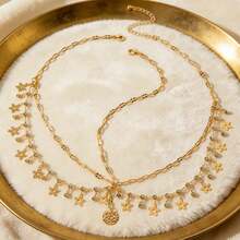 Girl's Luxury Bridal Headchain, Fashionable Bohemian Style Wedding Hair Accessories, Gold Color Hair Jewelry, Girls School Supplies, Jewelry - Multicolor - View 10