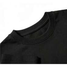 Large Size Anti Social Club Graphic Cropped T-Shirt For Boys And Girls Men, Women All Ages Family T-Shirt Letter New Streetwear Clothing Harajuku T-Shirt Cotton Half Sleeve Tee, Y2K Style Casual Cotton Classic Crewneck Design Tee - Black - View 4