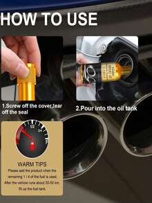 rayhong 三效催化转化器清洁剂，汽车内部发动机清洗剂，用于清除和清洁排气催化转化器积碳，维护催化转化器（瓶身外观可能因批次略有不同，但质量和容量保持不变） - 液體 - 查看 4