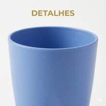 Set Of 30 Colorful Plastic Cups 330ml For Schools, Daycare Centers, And Parties - Baby Blue - View 2