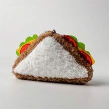 2026新款可爱逼真蛋糕玩偶，三明治毛绒玩具，生日、惊喜、节日、情侣、万圣节、圣诞节、游戏玩家的完美礼物 - 彩色 - 查看 10