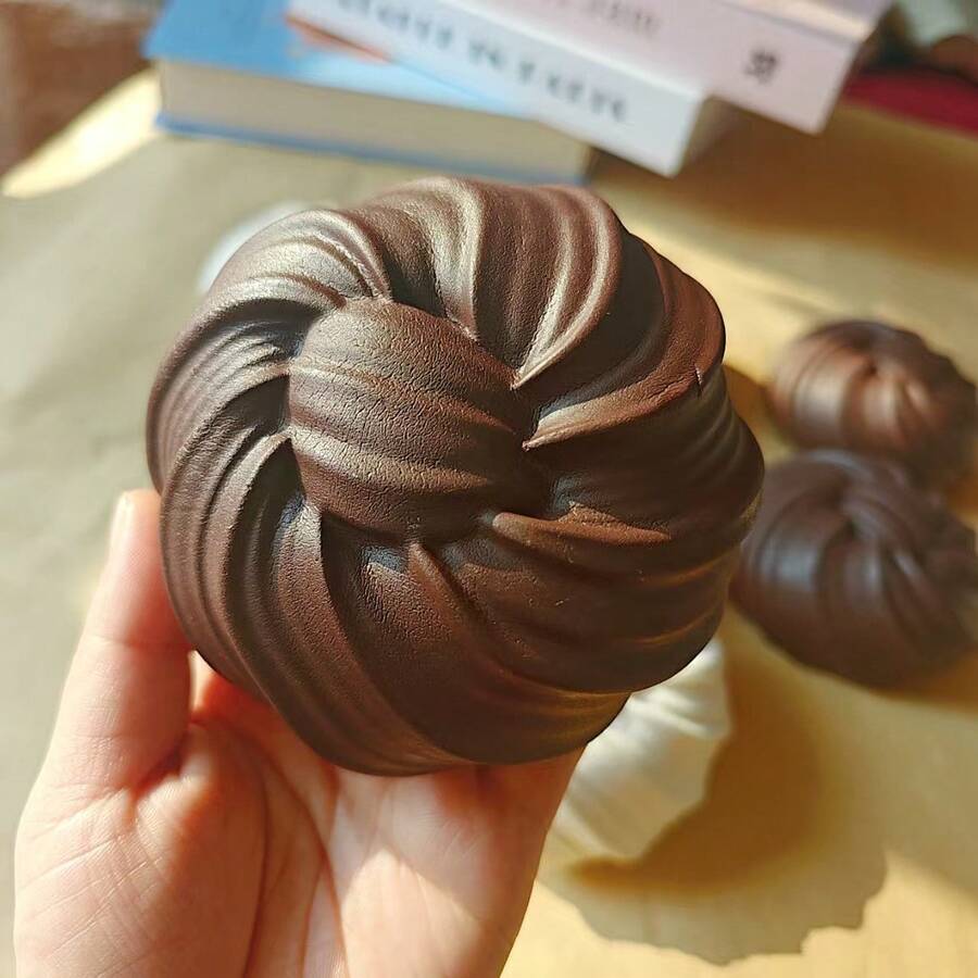 1pc Soft Squishy Slow Rebound Simulation Stress Relief Toy, Super Soft Mochi Roll Slow Rebound Squeeze Toy