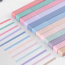 12-Pack Colored Highlighter Pens - Triangular Tip, Stain And Bleed Resistant, Plastic Material - Ideal For Diaries, Offices, Students, And Professionals - Highlighter - View 4
