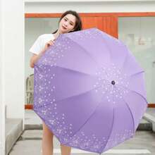 1 chiếc ô 10 nan cỡ lớn, phủ lớp chống tia UV 10K màu đen, nhẹ và nhỏ gọn, sử dụng được cả ngày nắng và mưa, thích hợp cho hoạt động ngoài trời, sân vườn, du lịch, đồ dùng mang theo, đi biển, mùa tốt nghiệp, lễ tốt nghiệp, quà tặng tốt nghiệp, chúc mừng tốt nghiệp, thủ khoa, hoàn thành chương trình học, tiệc tốt nghiệp, đồ dùng ngoài trời, du lịch tiện lợi, leo núi, cắm trại, dụng cụ cầm tay, đồ dùng mùa hè, ô/ô nhỏ gọn/ô du lịch/ô chống gió/ô gấp/ô che mưa/ô tự động/ô chống tia UV/ô che nắng/ô - Nhiều màu - Xem 3