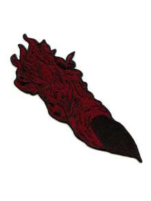 1pc Sukuna Finger Patch Hero Embroidered Iron On - Multicolor - View 1