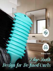 2-In-1 Hair Curler, Suitable For Men And Women, Can Be Used On Wet Or Dry Hair, Anti-Frizz And Volumizing - Multicolor - View 8