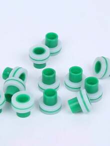 4pcs Rubber Gasket Pads, Replacement For Plumber's Putty, Suitable For 1/2" Faucets, Angle Valves, PPR Inserts, Easy Installation, Perfect Choice For Faucet Leakage Prevention, Applicable For Both Hot And Cold Water - Multicolor - View 4