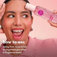 Eos Cashmere Body Mist, Jasmine Peach, Body Spray For Women, Hair Mist, Floral Perfume, Moisturizing, Hyaluronic Acid, Glycerin, Vegan, Cruelty-Free, 6 Fl Oz - 茉莉桃 - 查看 4