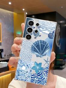 1 chiếc ốp lưng điện thoại mềm hình rùa biển xanh, vỏ sò, san hô, tương thích với iPhone 17/17 Air/17 Pro/17 Pro Max, Honor, Galaxy A04e/12/A13/A14/A34/A50/A52/A53/A54/S21/S22/S23/S24/S25/S25Ultra, 6A/7A/8A, 12T/13T, phiên bản quốc tế, không phải phiên bản nội địa. - Trong sáng - Xem 4