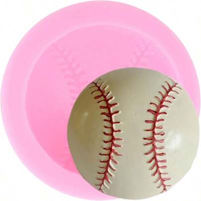 Baseball Fondant Silicone Molds Ball Mold Cake Decorating Cupcake Topper Chocolate Candy Gum Paste Polymer Clay