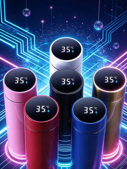 500ml/16.9oz Dopamine Color Insulated Water Bottle, Stainless Steel Double Wall Vacuum Cup, Suitable For Breakfast Hot Drinks, Milk, Coffee, Creative Personalized Gift, Multifunctional Outdoor Travel Mug, Cold Drink Cup, Coffee Cup, Couple Cup, With Built-In Tea Strainer, Applicable For Campus, Travel, Office, Daily Use, Birthday, Valentine's Day, Graduation Occasions